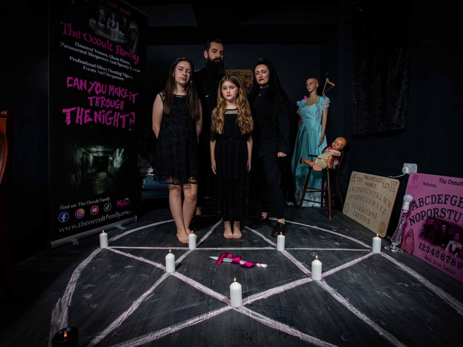 Real-life ‘Addams Family’ uses witchcraft for protection this Halloween